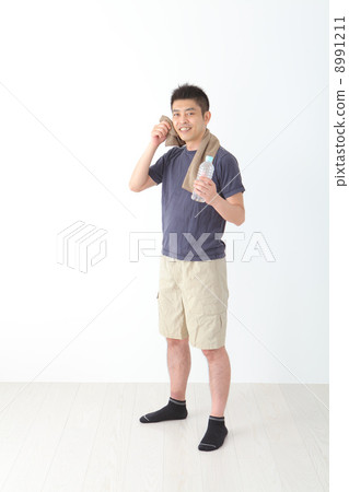 一個男人鍛煉 8991211