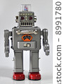 Tinplate big robot Smoking Robo 8991780