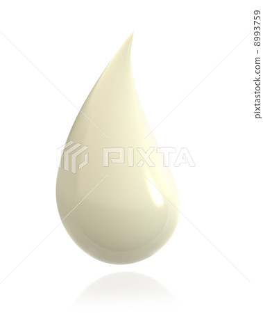 Shiny drop of milk Shiny drop of milk 8993759