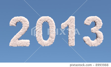 New year 2012 cloud shape New year 2012 cloud shape 8993988