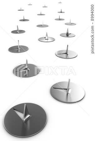 Path of metal thumbtacks Path of metal thumbtacks 8994000
