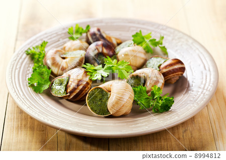 plate of escargots plate of escargots 8994812