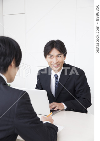 Businessman to talk Businessman to talk 8996850
