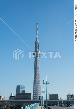 Language bridge and sky tree Language bridge and sky tree 8997005
