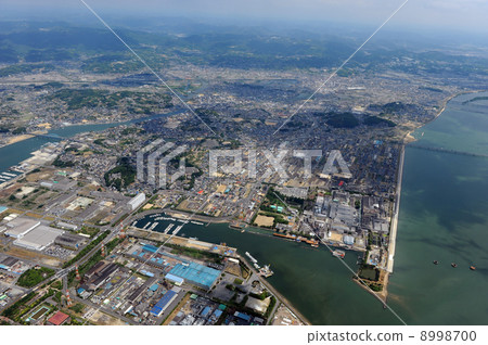 Aerial view of Kashihiro Tamashima Oshima 8998700