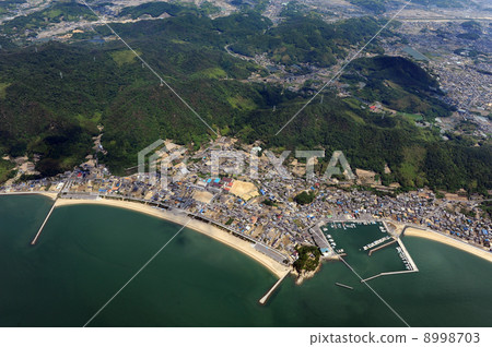 倉敷市Tamashima-Kurosaki的鳥瞰圖 倉敷市Tamashima-Kurosaki的鳥瞰圖 8998703