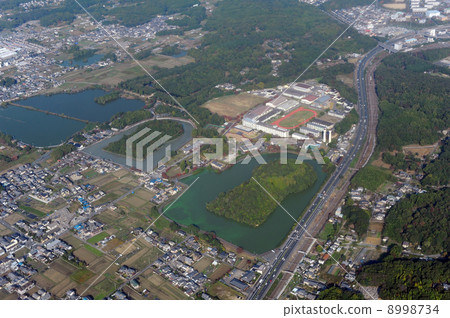 Aerial photograph of Nara Banino Ei Mutsu 8998734