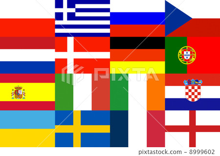 Football Europe Pattern Background Football Europe Pattern Background 8999602