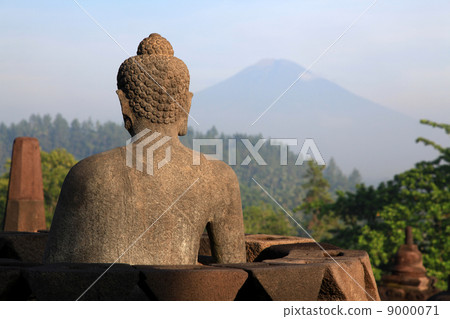 Buddha Statue at Borobudur Temple 9000071