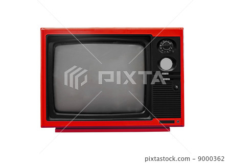 Vintage Red TV 9000362