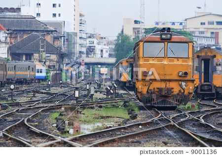 Diesel locomotive train 9001136