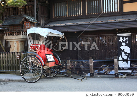 Rickshaw in Hida Takayama Rickshaw in Hida Takayama 9003099