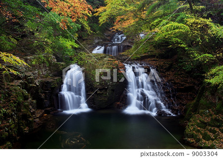 承載Akame Shitaki瀑布的瀑布 承載Akame Shitaki瀑布的瀑布 9003304