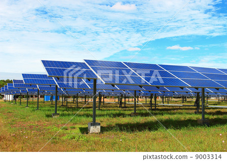 solar station in green environment solar station in green environment 9003314