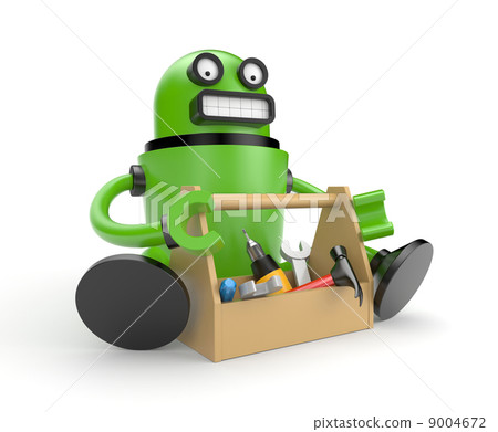 Robot with toolbox Robot with toolbox 9004672