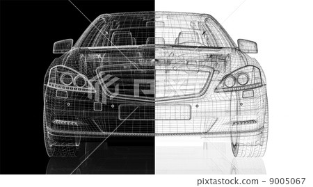 Car 3D model 9005067