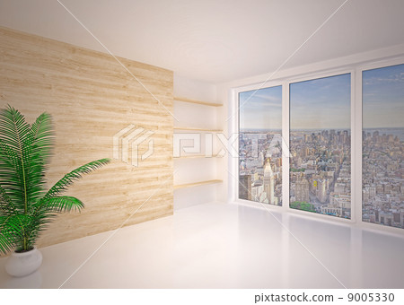 Empty modern interior living room, lounge 9005330