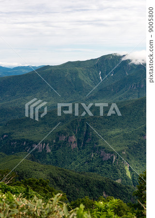 View from Kurodake middle street 9005800