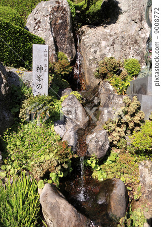 Tosa's name water of Shikoku Buddha No. 27 Buddhist temple "Shinnenji" "Water of Kamemine" 9008772