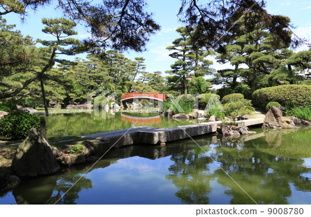 Kagawa prefecture Marugame city "Nakatsu Millenial Garden" (Marugame clan Kyogokuya's migrant daimyo garden) Kagawa prefecture Marugame city "Nakatsu Millenial Garden" (Marugame clan Kyogokuya's migrant daimyo garden) 9008780