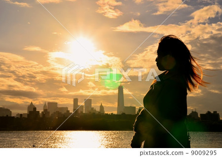Manhattan and the beautiful woman Manhattan and the beautiful woman 9009295