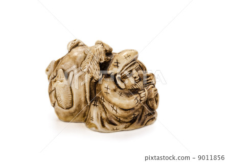 Hand carved netsuke Daikoku Hand carved netsuke Daikoku 9011856