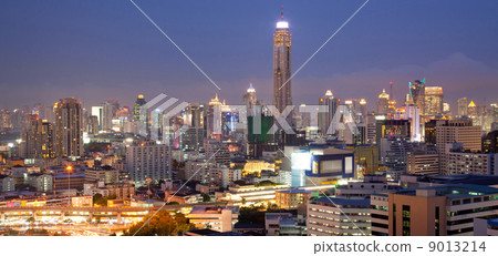 Aerial Bangkok Skylines 9013214