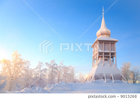 Kiruna cathedral church monument Sweden 9013268