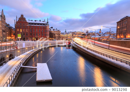 Highway to Stockholm Cityscape 9013298