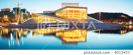 Panorama of Oslo Opera Norway Panorama of Oslo Opera Norway 9013457