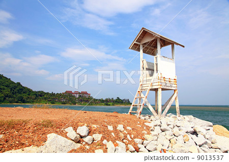 guard Tower at beach guard Tower at beach 9013537