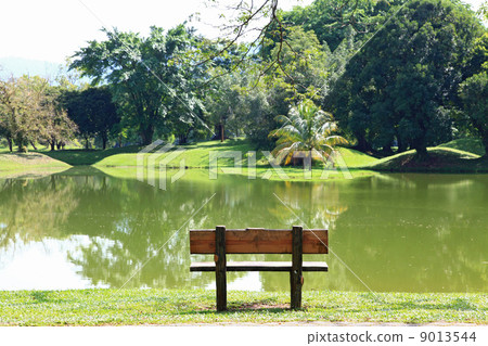 chair at lake chair at lake 9013544