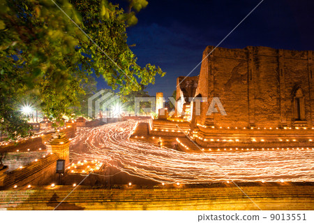 Buddhism Ceremony at temple ruin Buddhism Ceremony at temple ruin 9013551