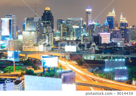 Bangkok downtown and highway 9014439