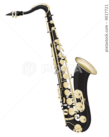 Saxophone - Stock Illustration [9017721] - PIXTA