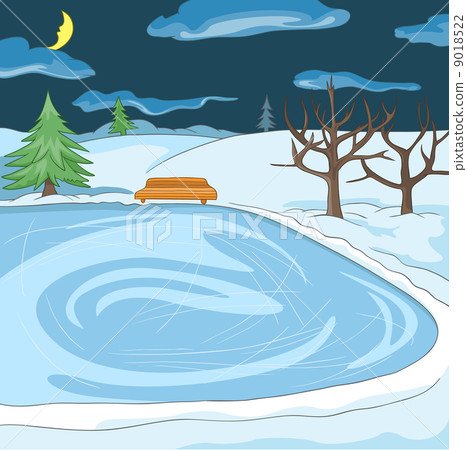 Outdoor Skating Rink 9018522