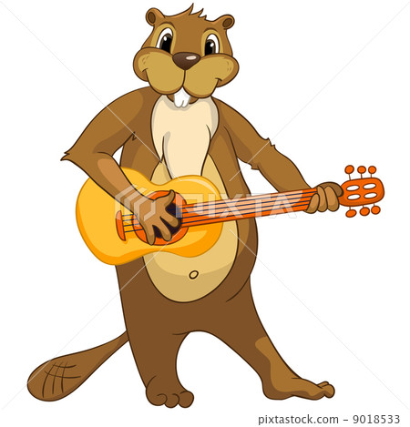 Cartoon Character Beaver Cartoon Character Beaver 9018533
