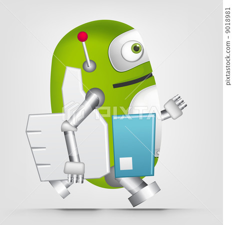 Green Robot 9018981
