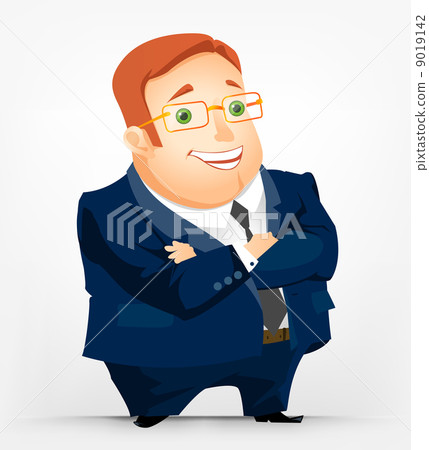 Cheerful Chubby Man Cheerful Chubby Man 9019142