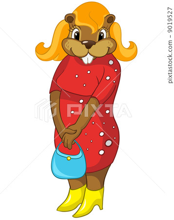 Cartoon Character Beaver Cartoon Character Beaver 9019527