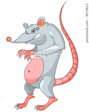 Cartoon Character Rat 9019623