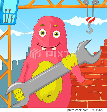 Funny Monster. 9019659