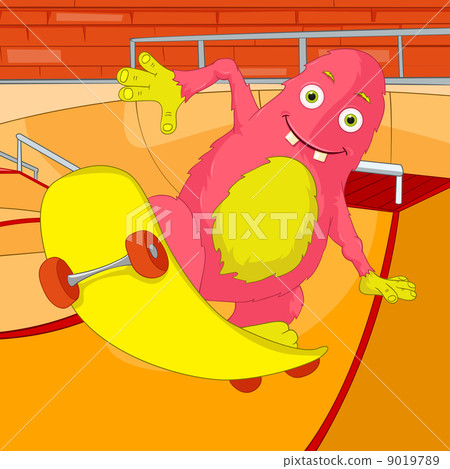 Funny Monster. 9019789