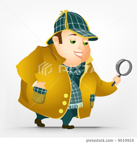 Cheerful Chubby Man 9019928