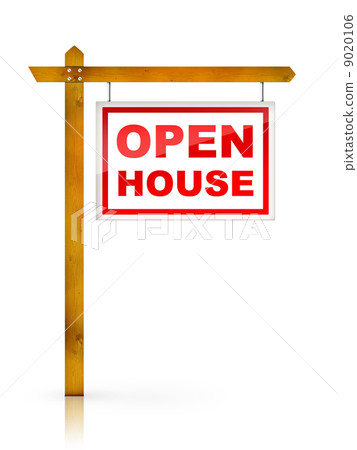 Sign - Open House Sign - Open House 9020106