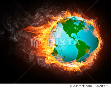 Globe in Flame Globe in Flame 9020905