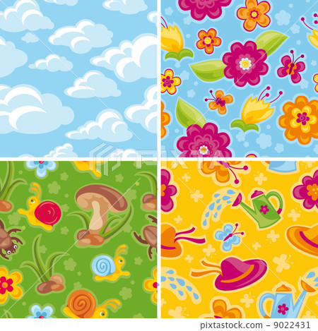 abstract seamless patterns 9022431