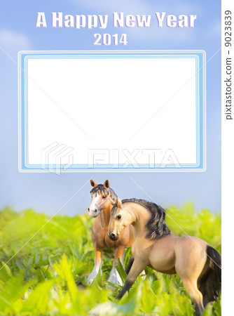 藍天和兩匹馬 藍天和兩匹馬 9023839