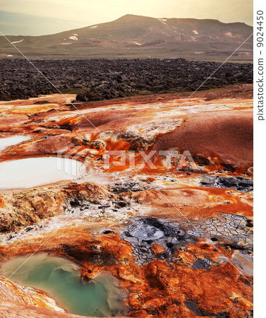 Thermal zone in Iceland Thermal zone in Iceland 9024450