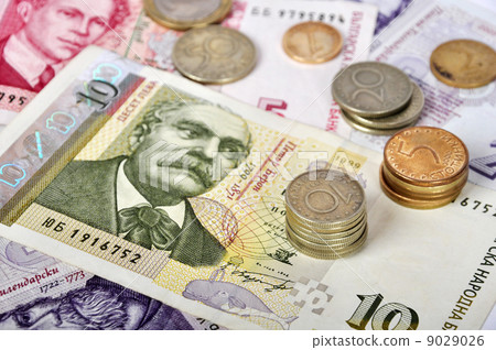 Bulgarian money close up Bulgarian money close up 9029026